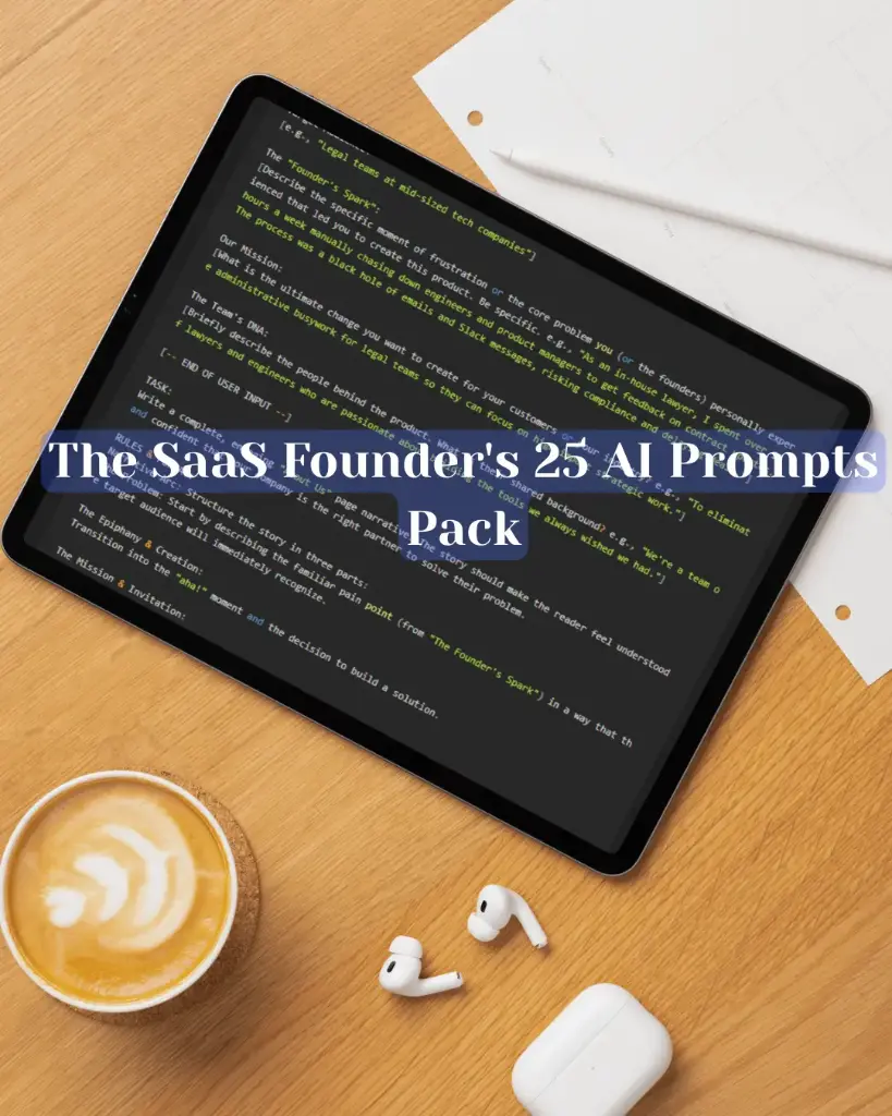 25 Proven AI Prompts to Save Hours Running Your SaaS